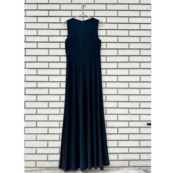 coastalina linen midi wrap dress Seville Linen Wrap Dress With Adjustable Shoulder Straps – Bali Lane main image 0